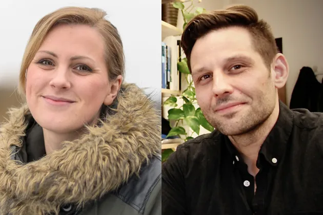 Porträtt av forskare.